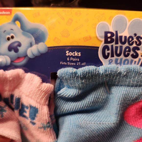 Blue's Clues Kids Socks Set - Picture 4 of 4